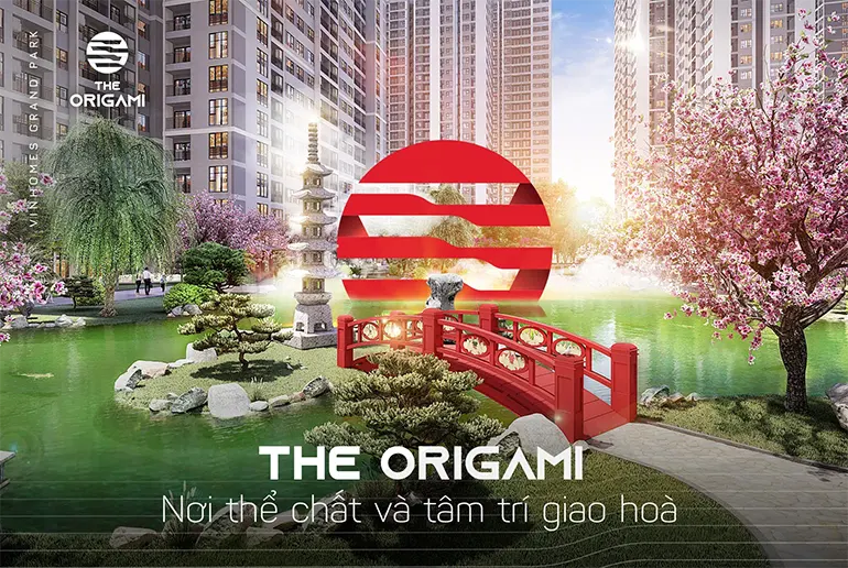 Không gian sống mang hơi thở Nhật tại The Origami được lòng nhiều khách hàng.